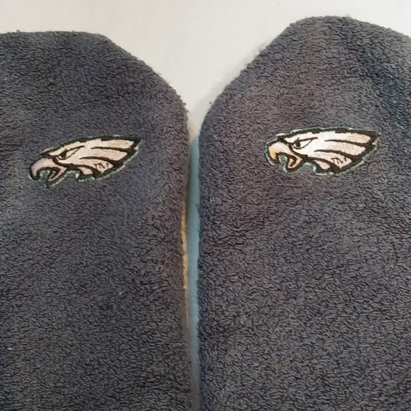 VINTAGE 90s Philadelphia Eagles Mittens/Gloves - Size L - Picture 2 of 4